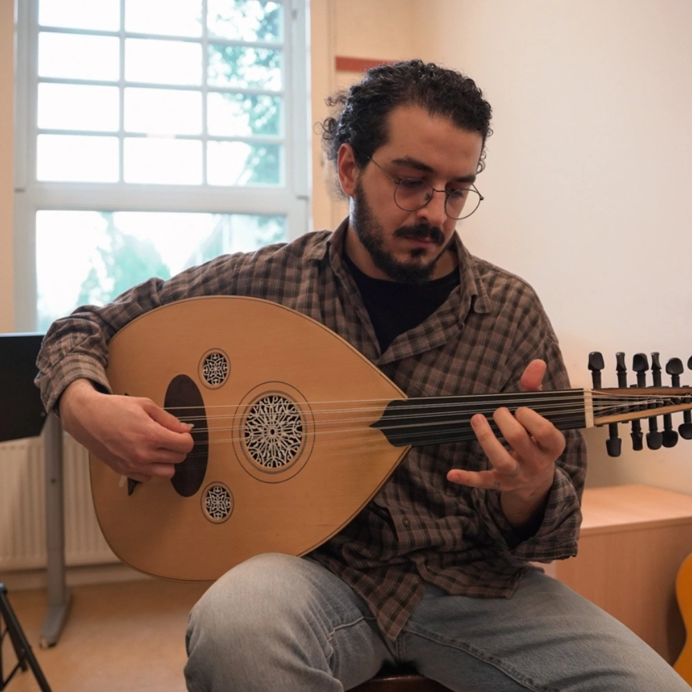 Portret van Karam Abdulrahman