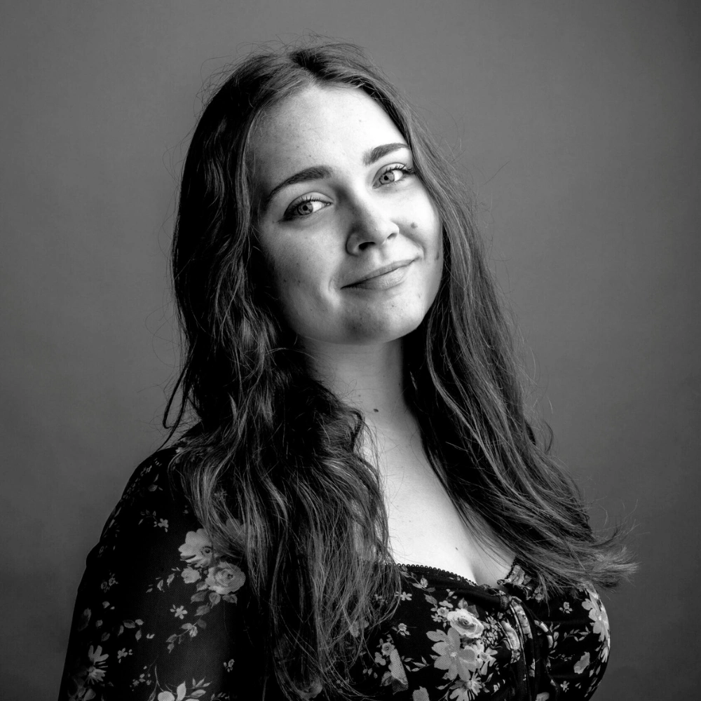Portret van Maggie Symonds